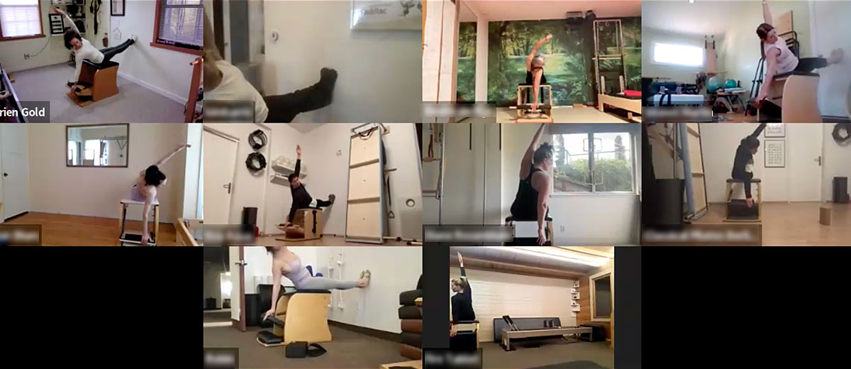Pilates Apparatus Class Wunda Chair Online – DARIEN GOLD – PILATES EXPERT