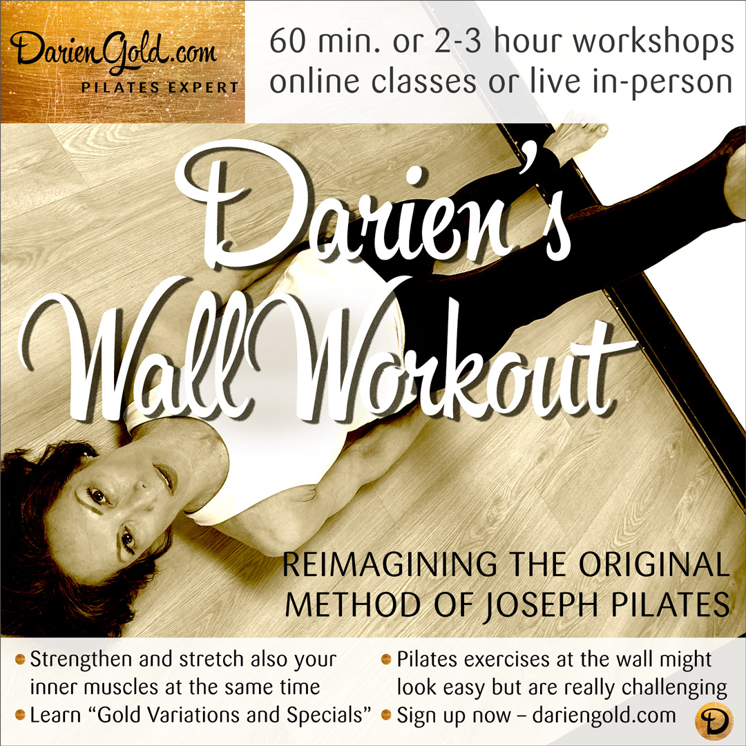 Pilates Workshops Online  – DARIEN GOLD – PILATES EXPERT
