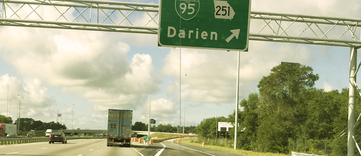 Road Sign to Darien – DARIEN GOLD – PILATES EXPERT