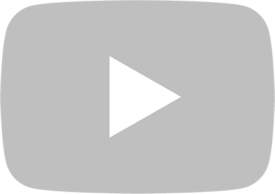 youtube logo playbutton grey